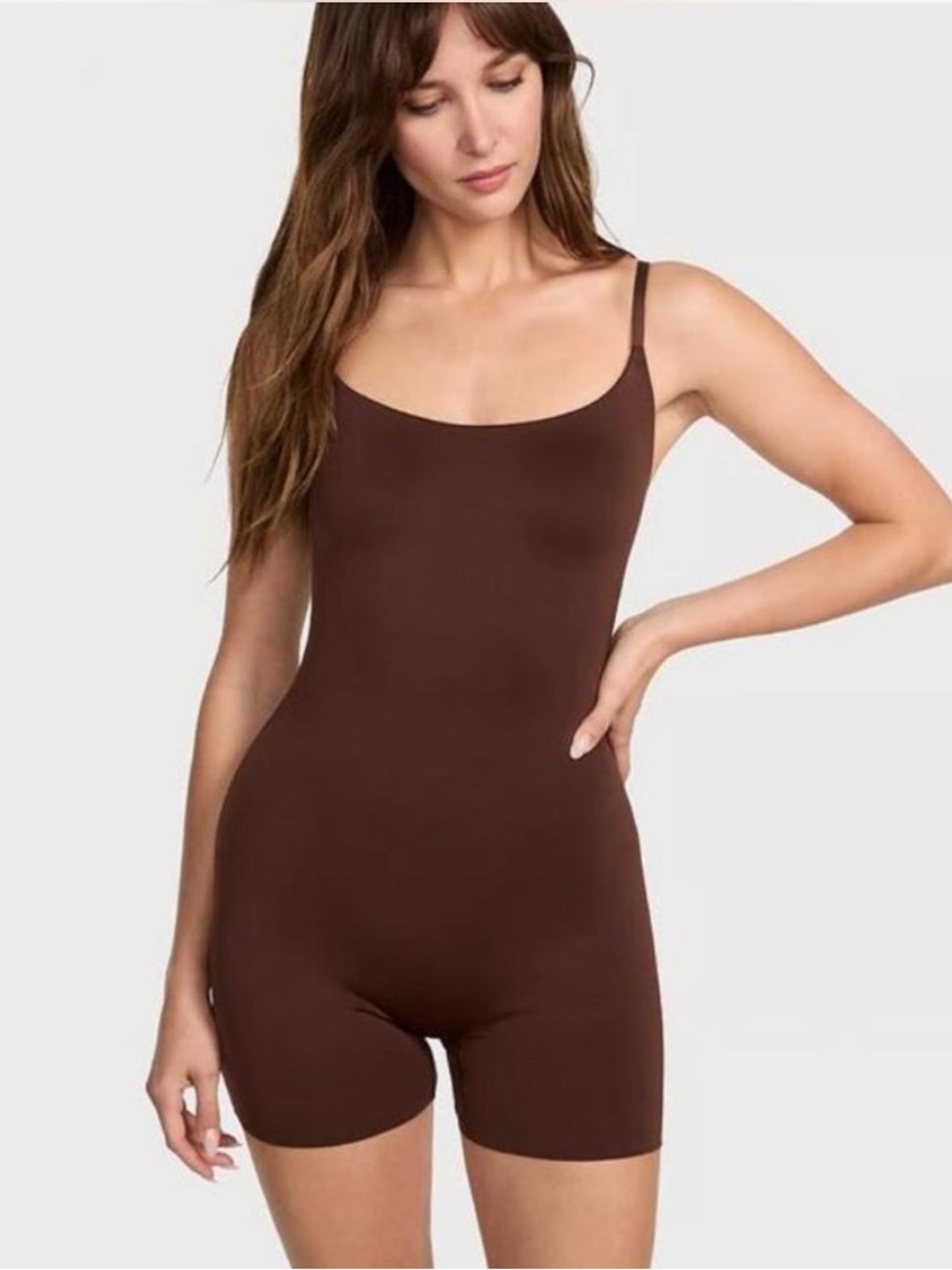 Victoria's Secret Brown Seamless Shaping Bodysuit